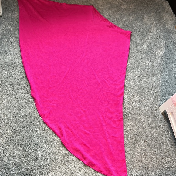 VICI  Pink One Shoulder High Low Dress - Picture 5 of 6